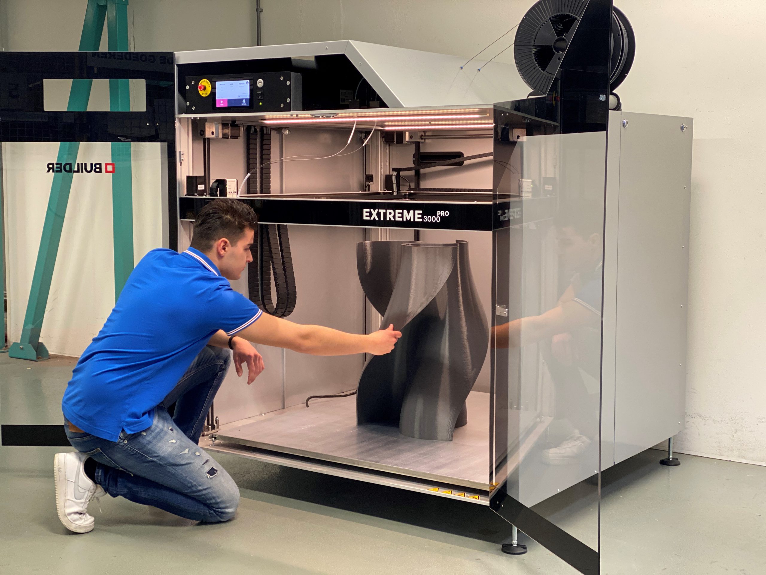 morfin Lure Vi ses Large Scale 3D Printers - Builder 3D Printers