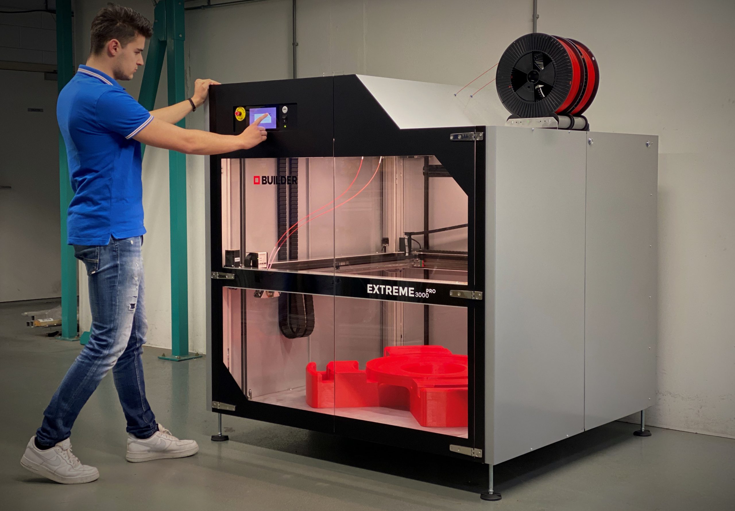 La modélisation de l'imprimante 3D